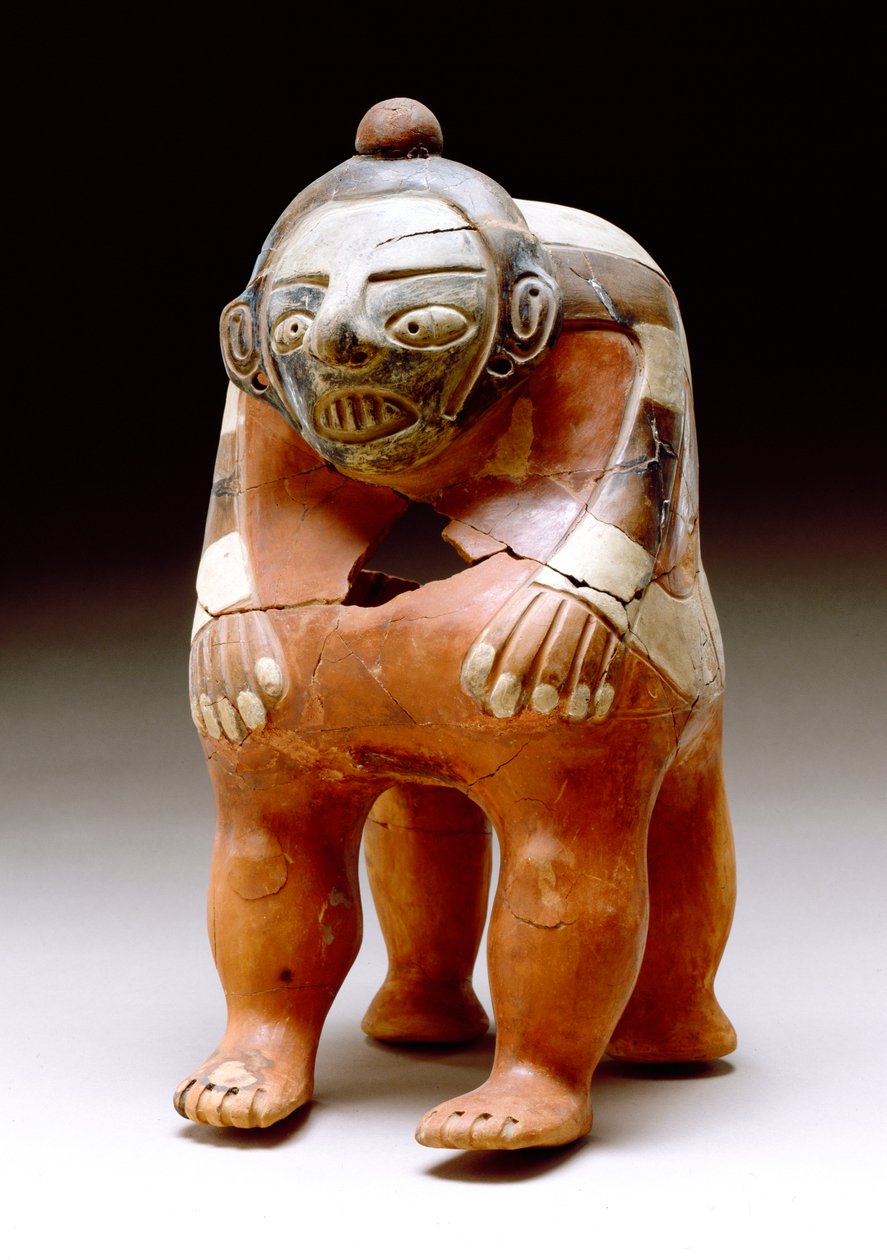 Menneskelig urne, 600-900 (keramikk) av Weeden Island culture