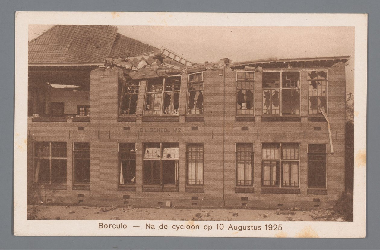 Borculo -- Etter syklonen 10. august 1925 av Weenenk and Snel