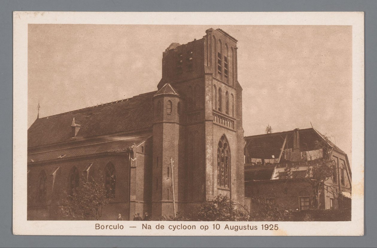 Borculo -- Etter syklonen 10. august 1925 av Weenenk and Snel
