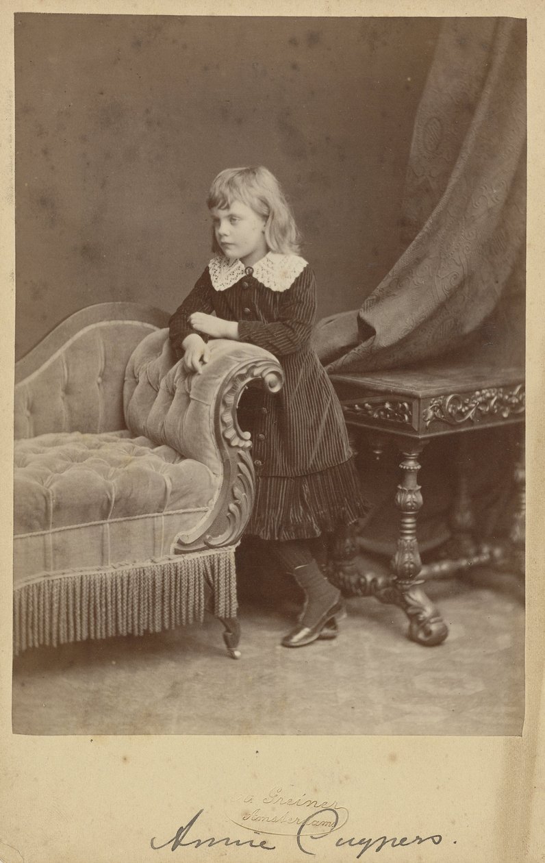 Portrett av Annie Cuypers av Wegner and Mottu