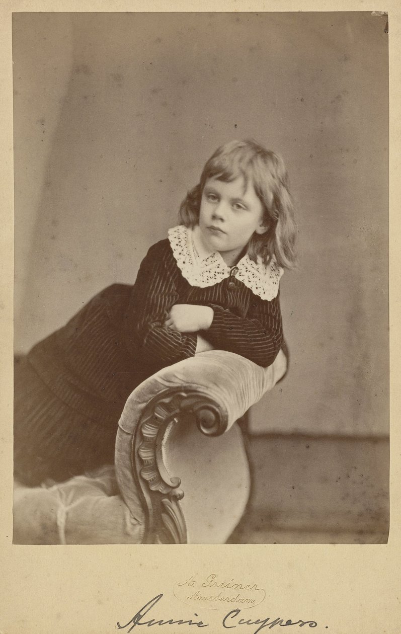 Portrett av Annie Cuypers av Wegner and Mottu