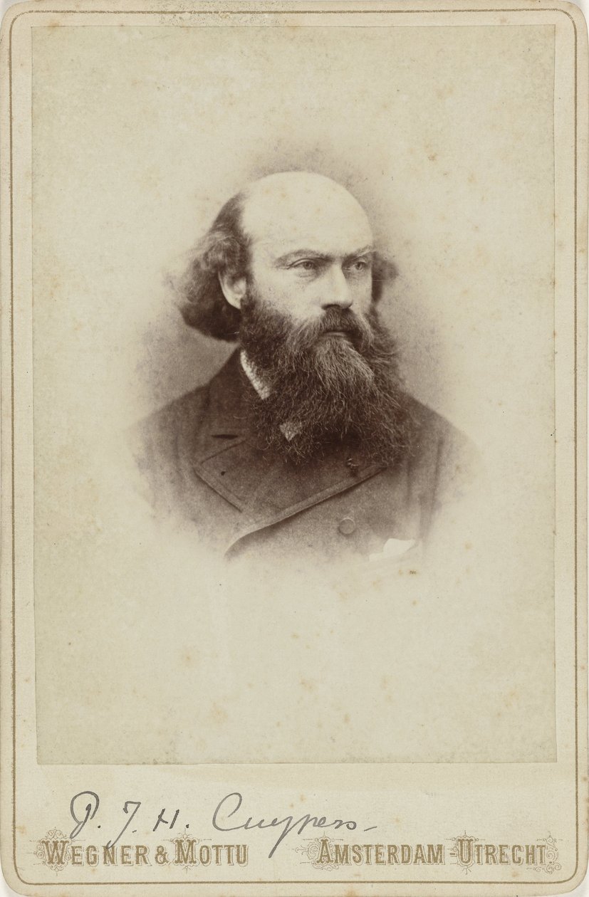 Portrett av P.J.H. Cuypers av Wegner and Mottu