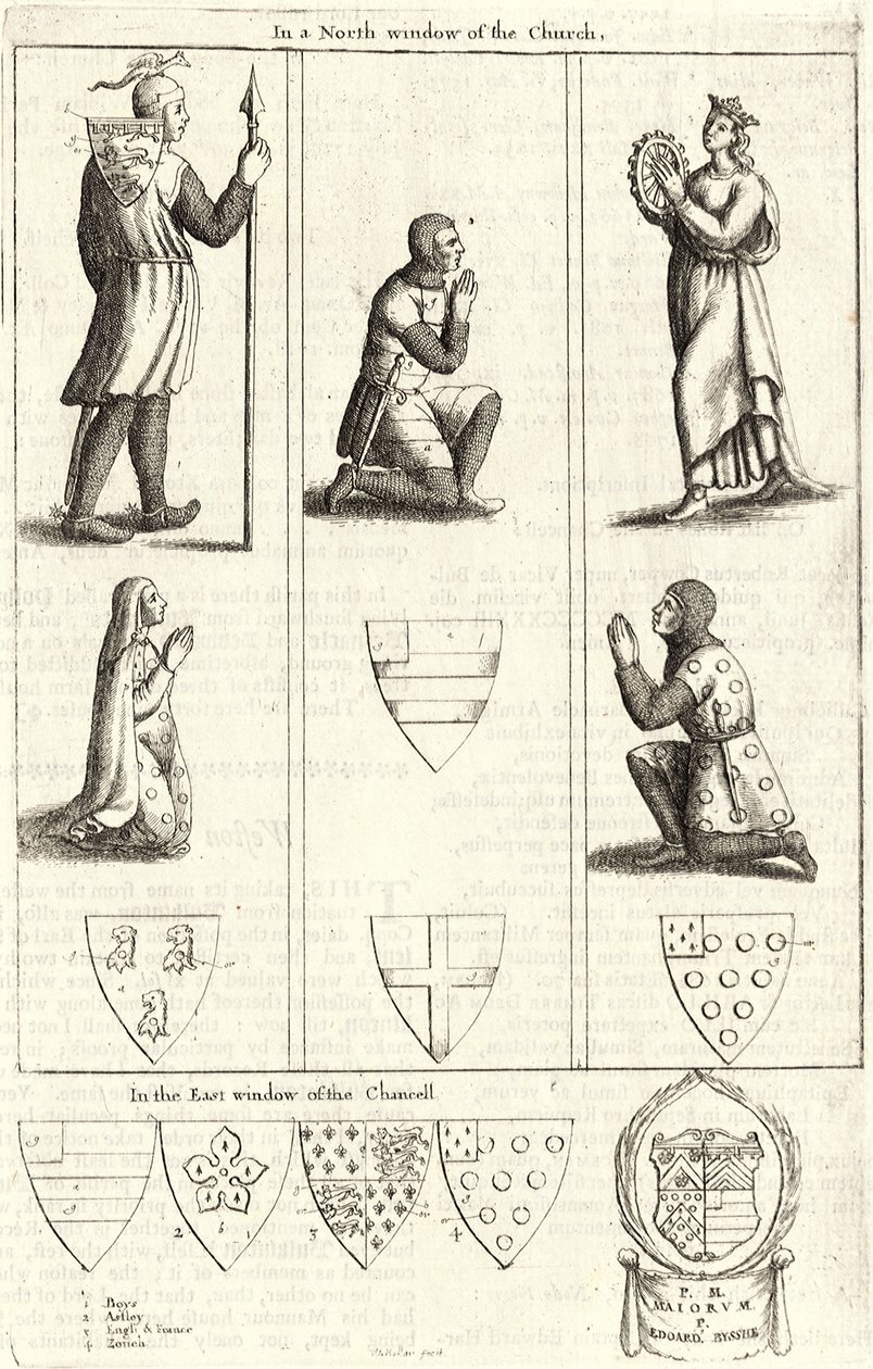 Bulkington (glassmaleri) av Wenceslaus Hollar
