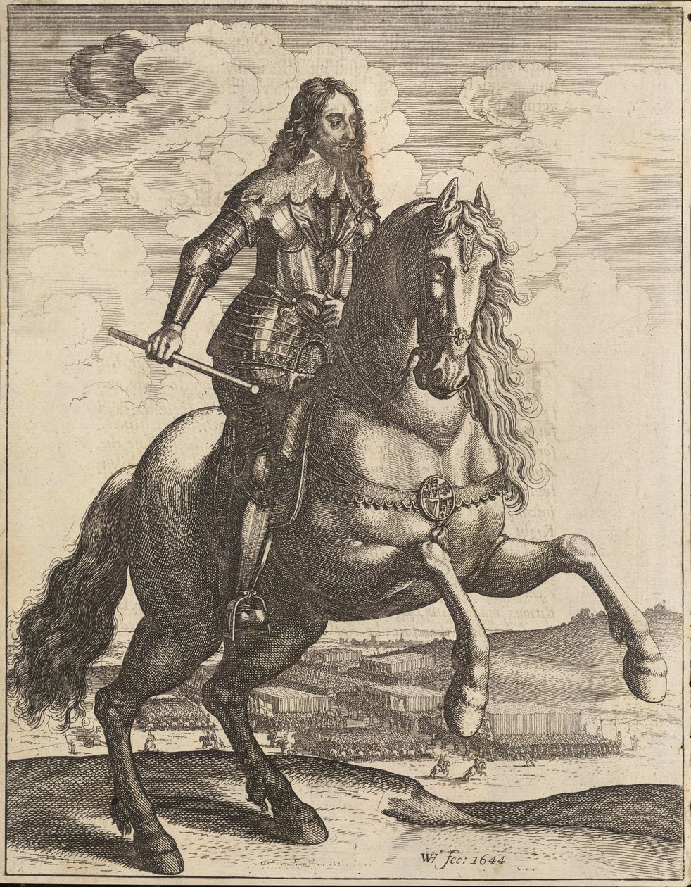 Charles I. stat 3 av Wenceslaus Hollar