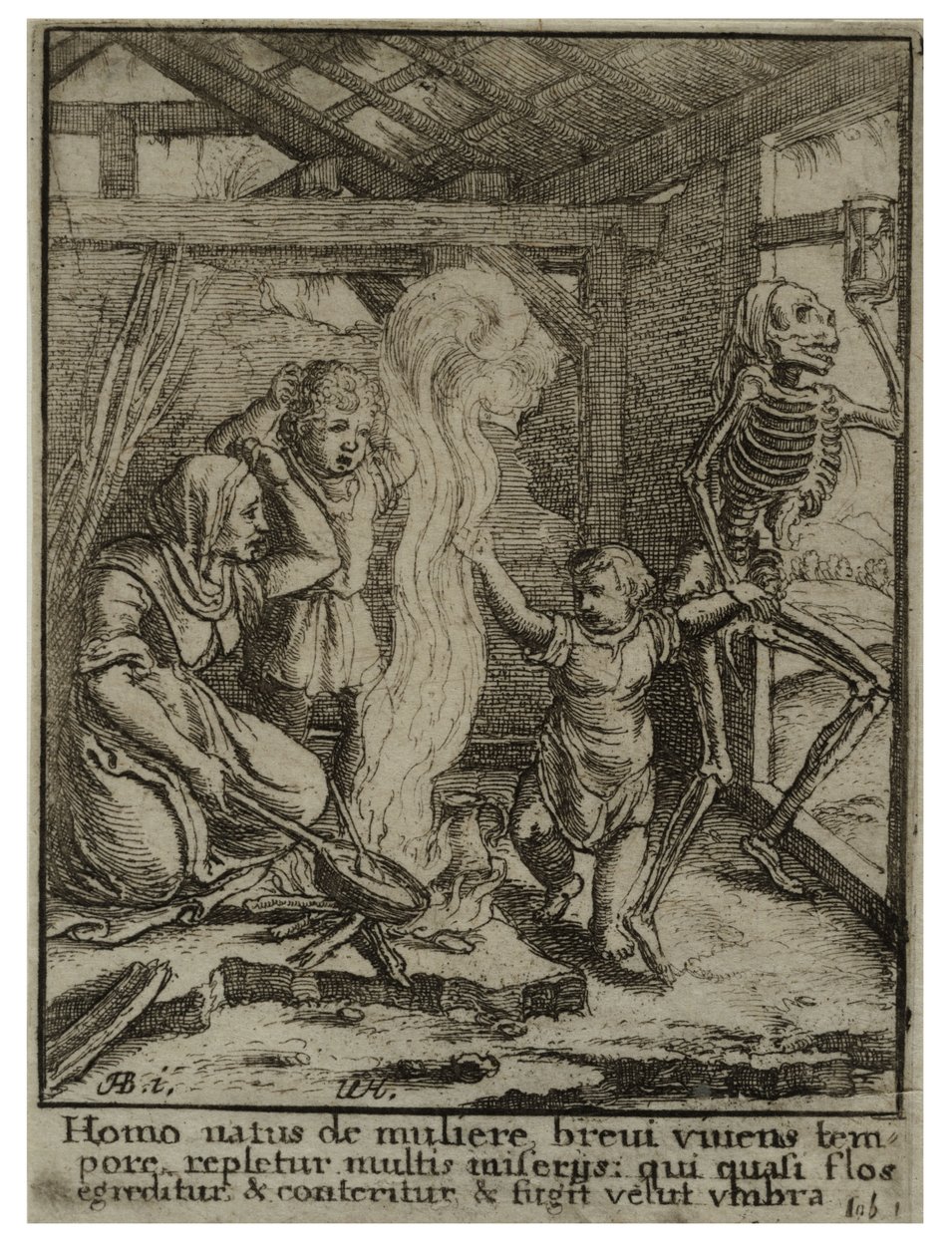 Barn. Stat 2 av Wenceslaus Hollar