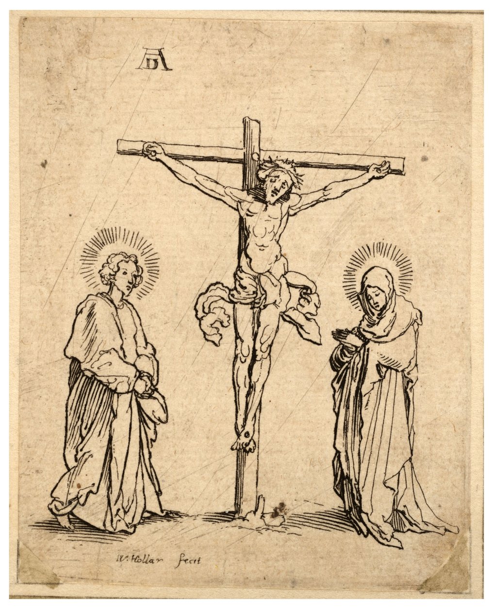 Korsfestelse av Wenceslaus Hollar