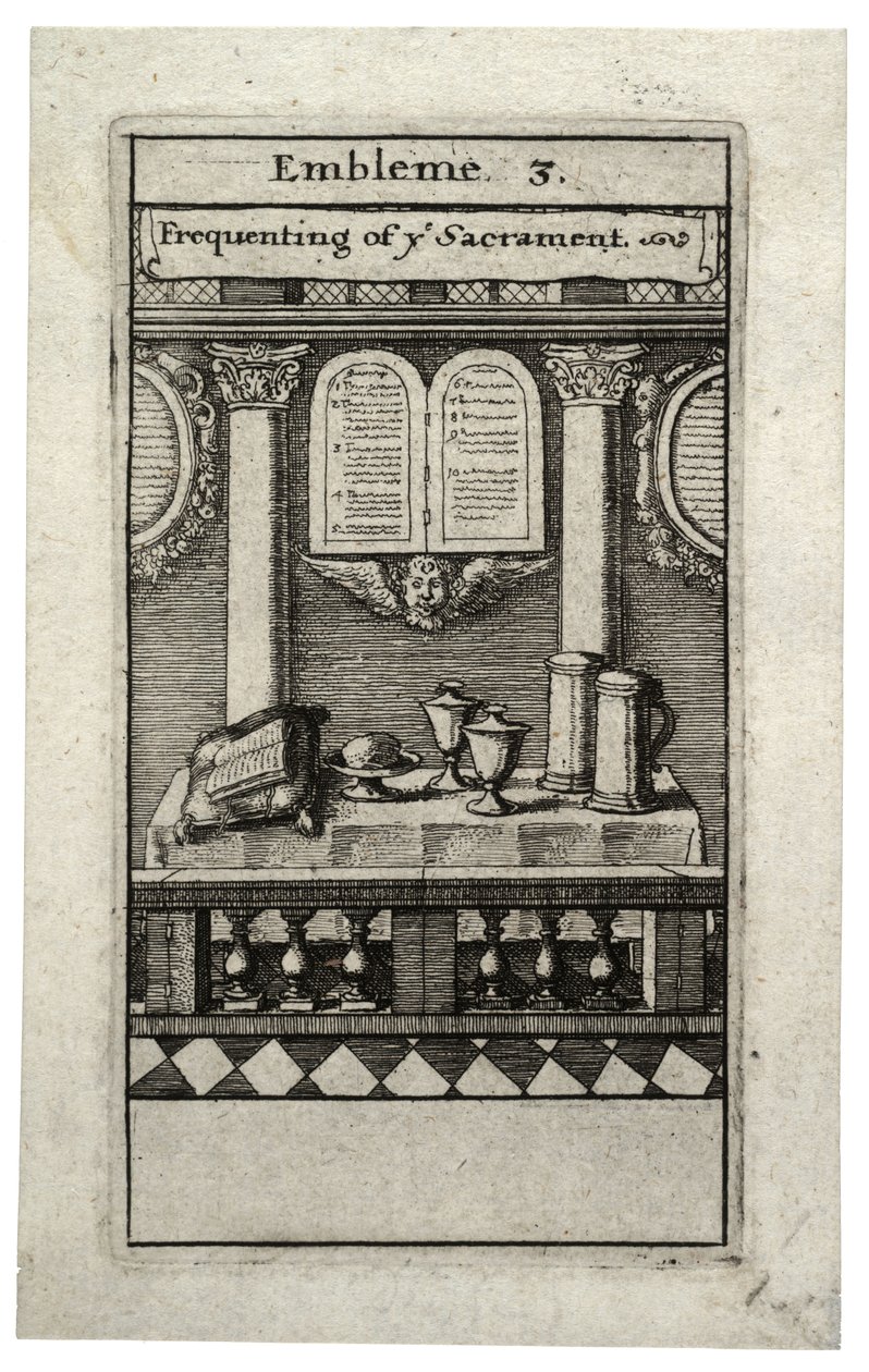 Hyppige nadverden av Wenceslaus Hollar