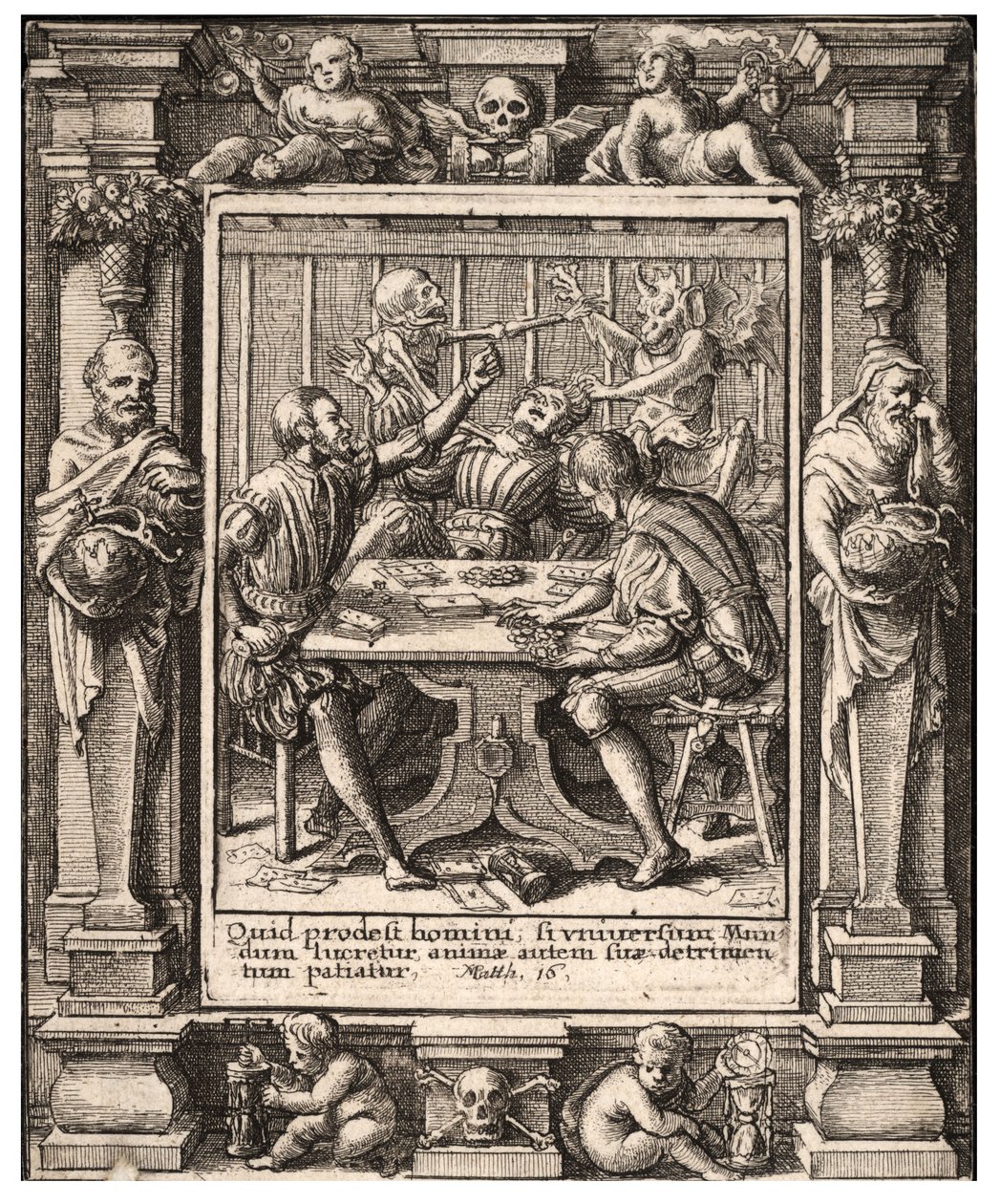 Spillere av Wenceslaus Hollar
