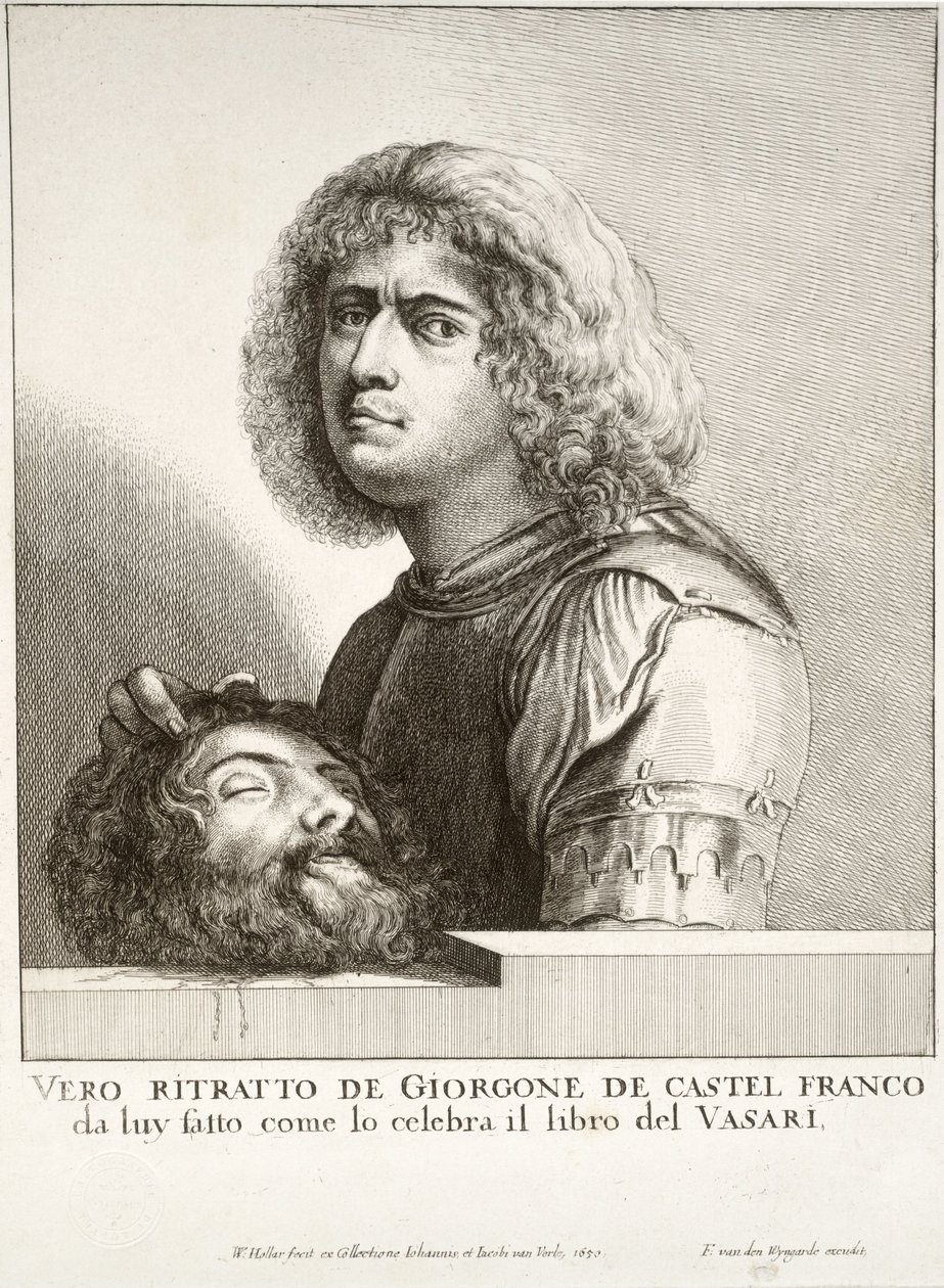 Giorgione av Wenceslaus Hollar
