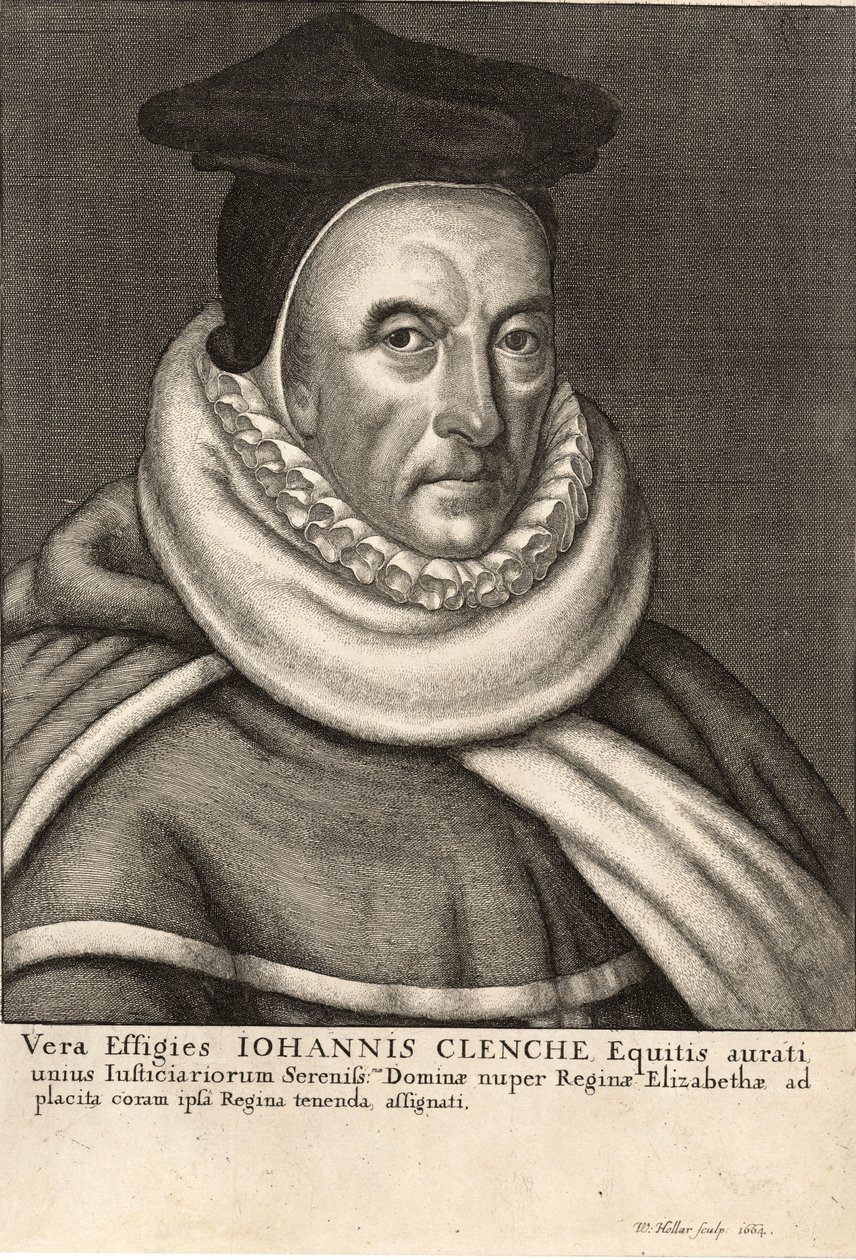 John Clenche. Stat 1 av Wenceslaus Hollar