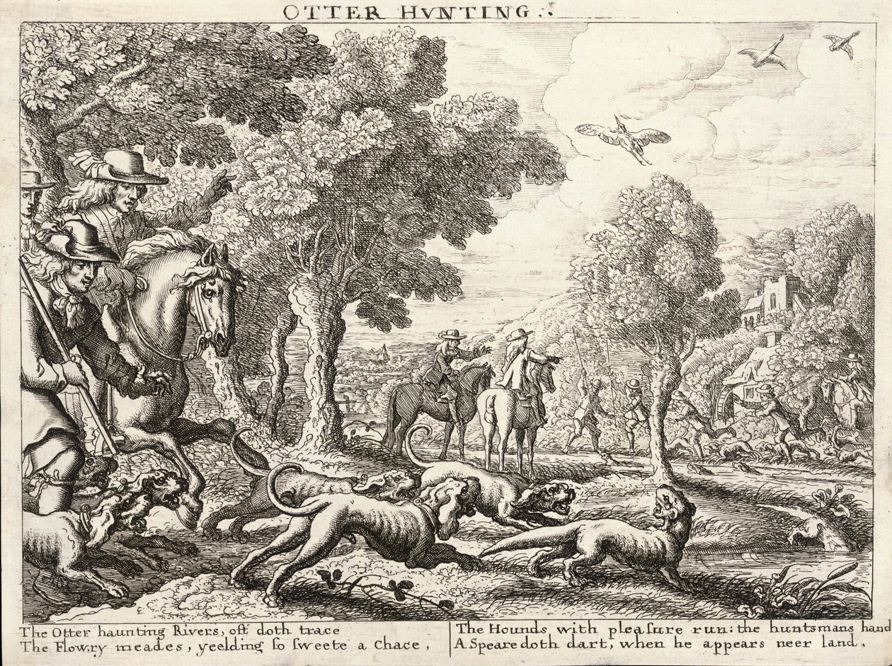 Oterjakt av Wenceslaus Hollar