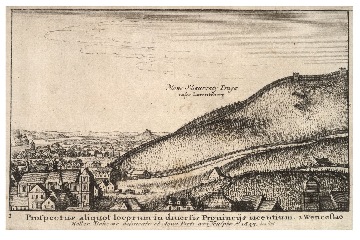 Praha. Stat 1 av Wenceslaus Hollar