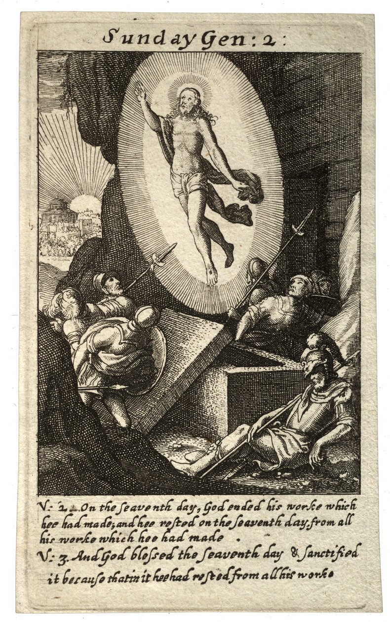 Søndag. Stat 1 av Wenceslaus Hollar