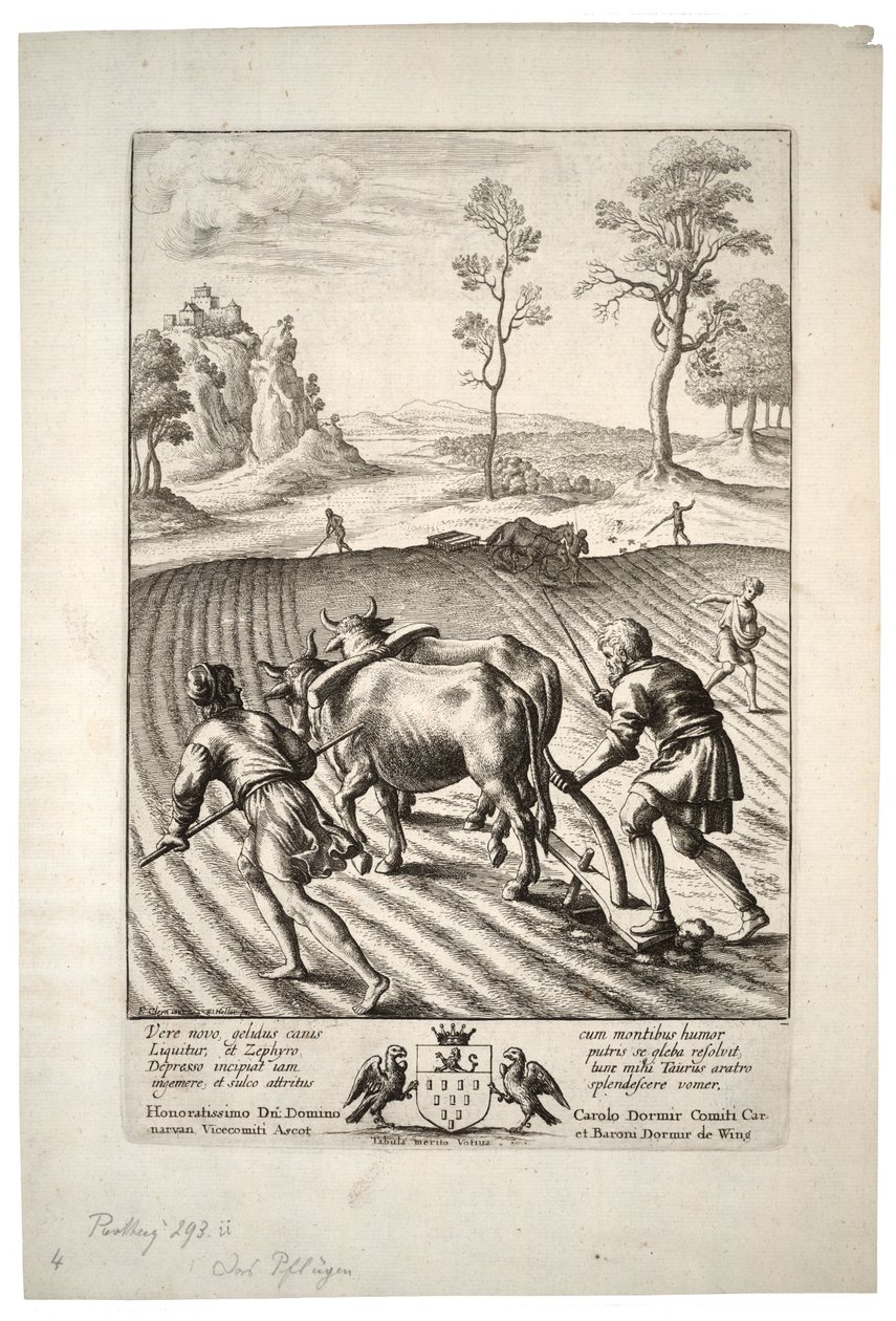 Plogmannen. Stat 2 av Wenceslaus Hollar