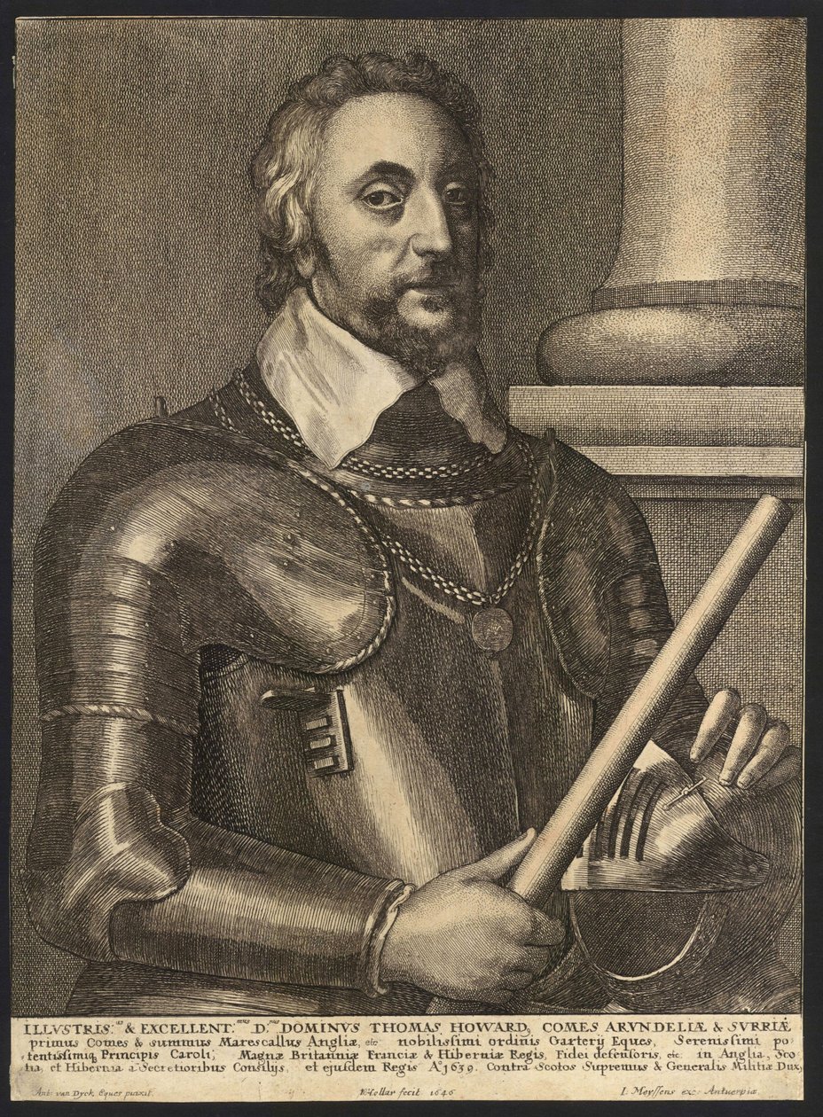 Thomas, jarl av Arundel. Stat 1 av Wenceslaus Hollar
