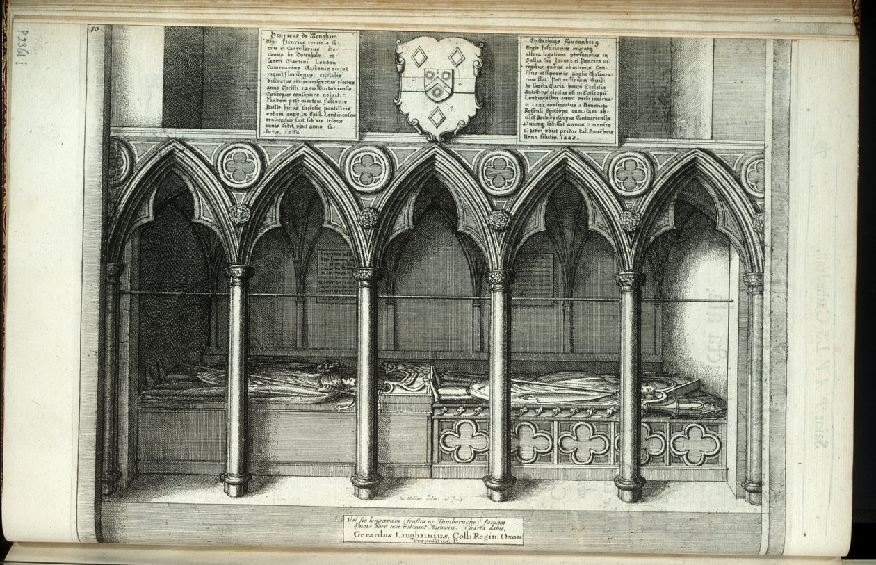 Wengham og Fauconberg. Stat 1 av Wenceslaus Hollar