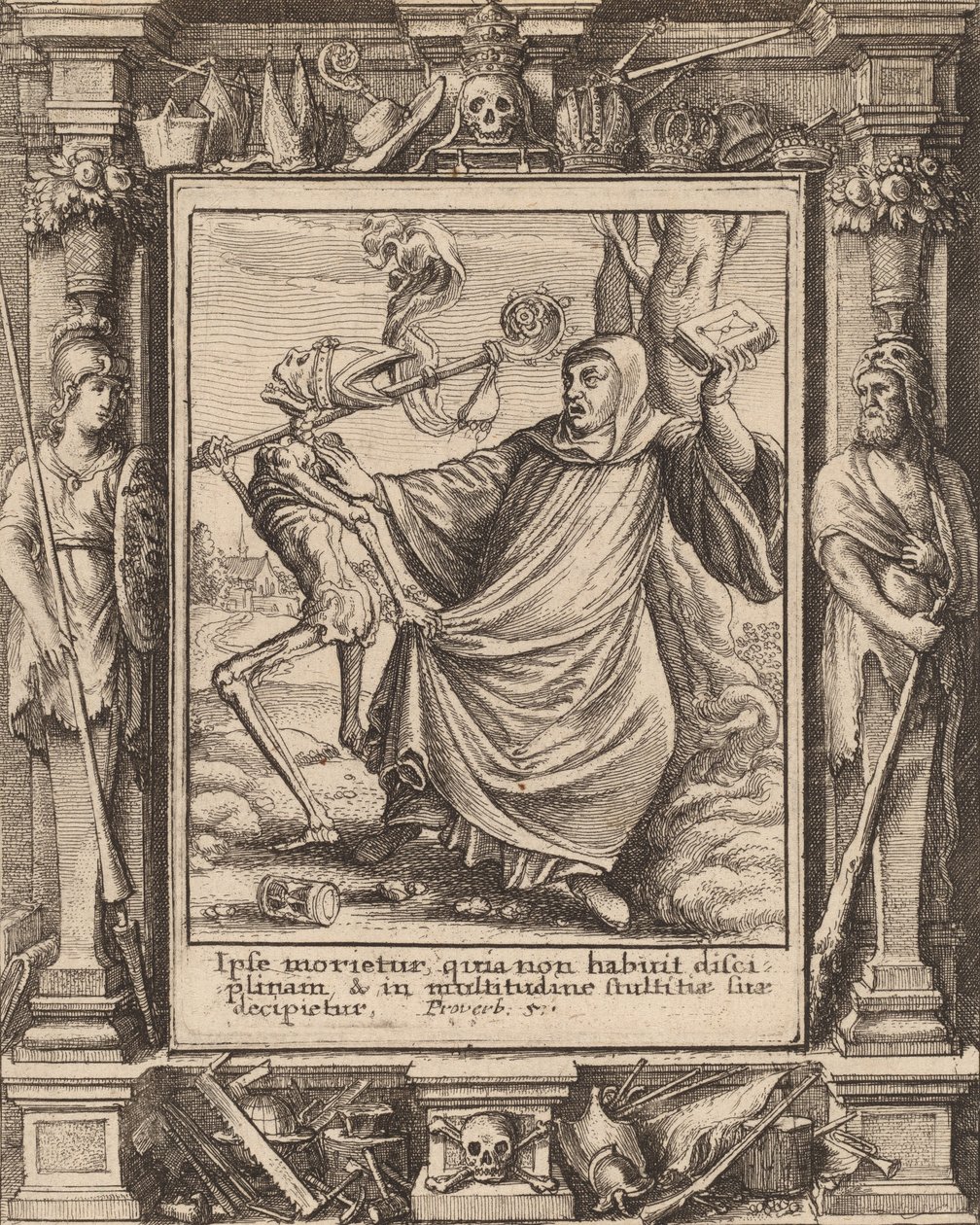 Abbed, 1651. av Wenceslaus Hollar