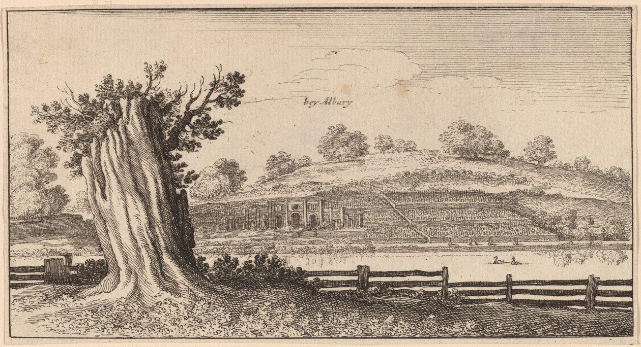 Albury av Wenceslaus Hollar
