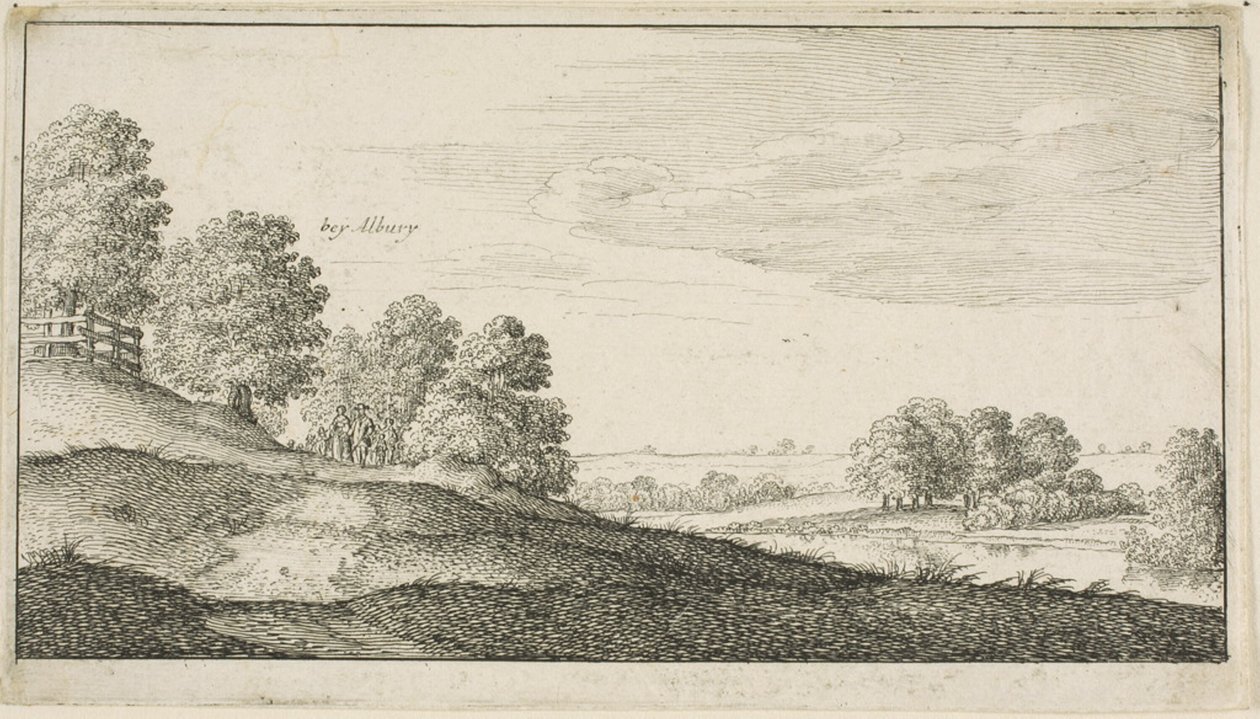 Albury av Wenceslaus Hollar