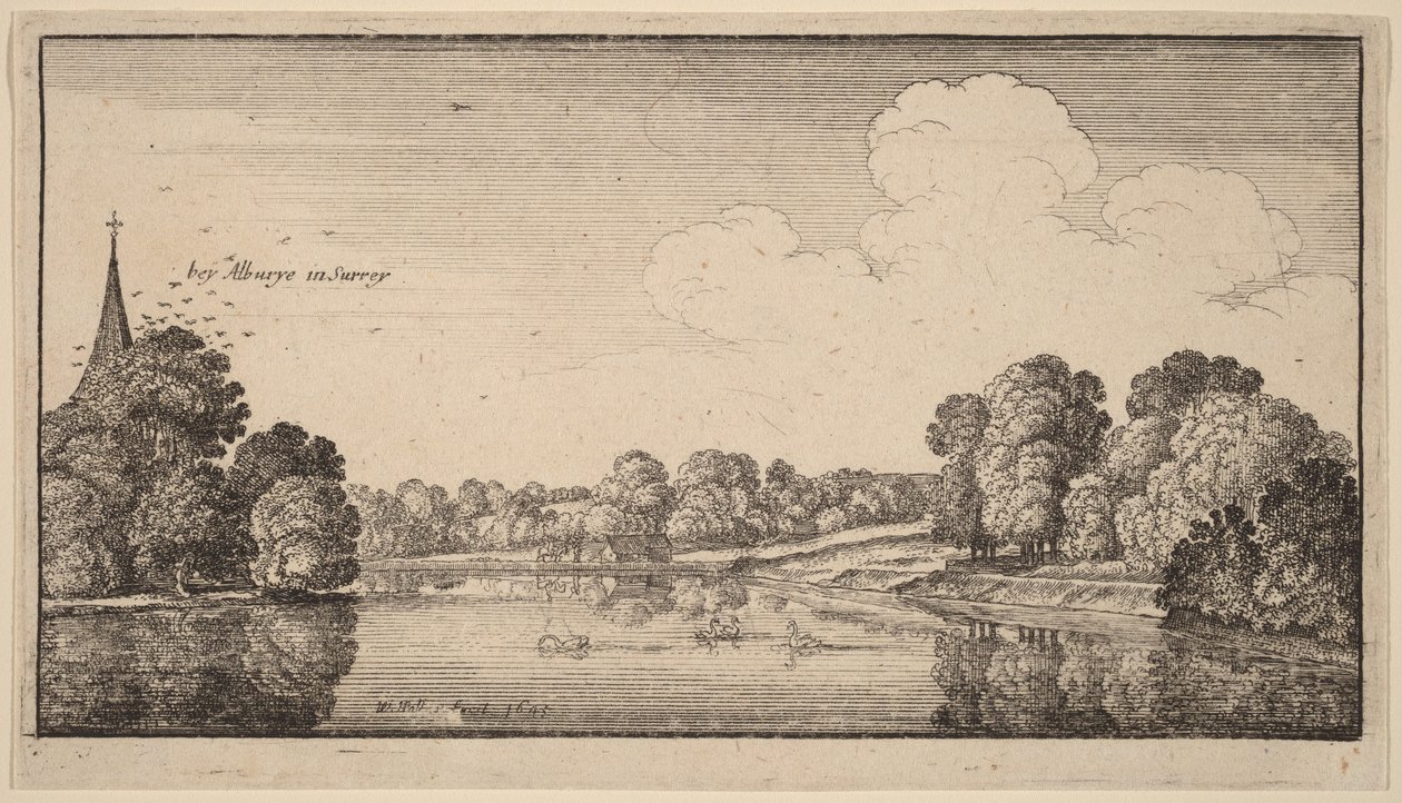 Albury av Wenceslaus Hollar