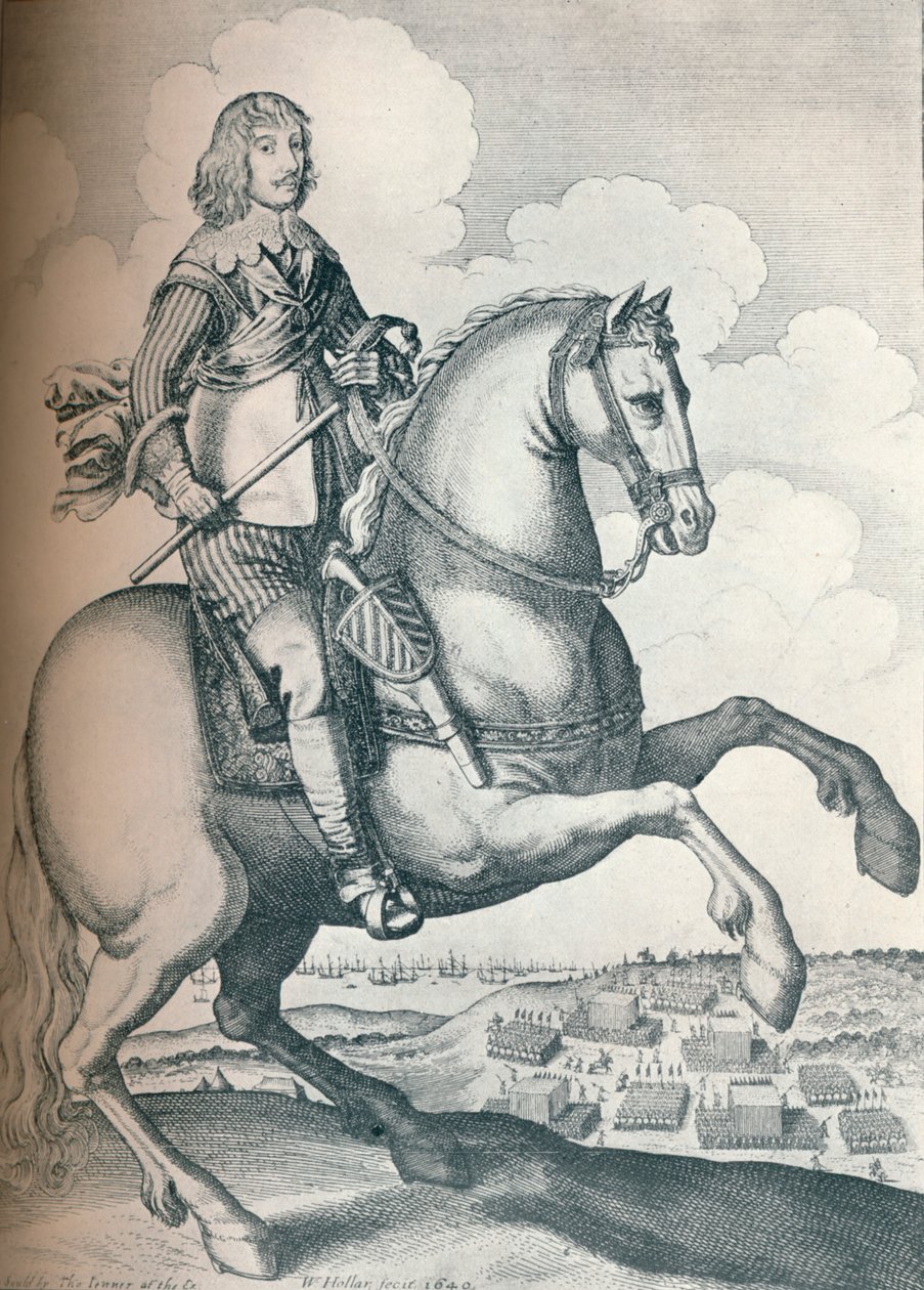 Algernon Percy, 10. jarl av Northumberland, 1640 av Wenceslaus Hollar