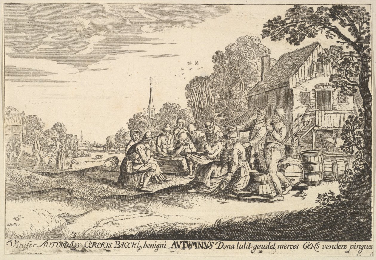 Høst, 1629. av Wenceslaus Hollar
