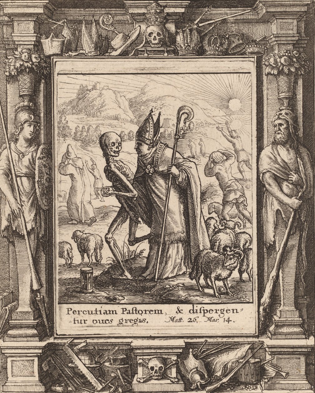 Biskop, 1651. av Wenceslaus Hollar