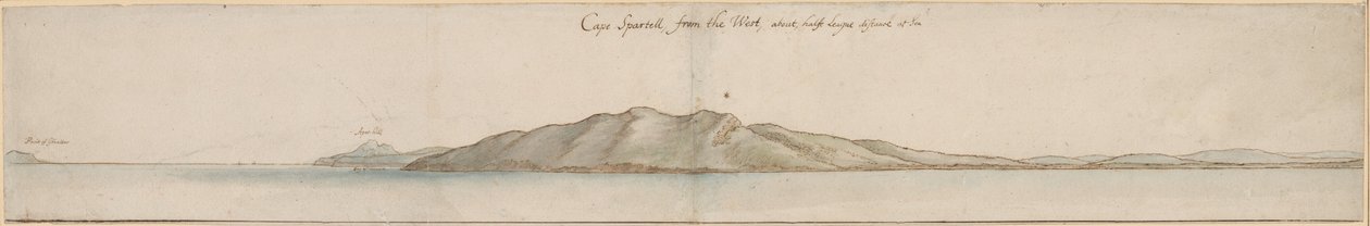 Kapp Spartell fra Vesten av Wenceslaus Hollar