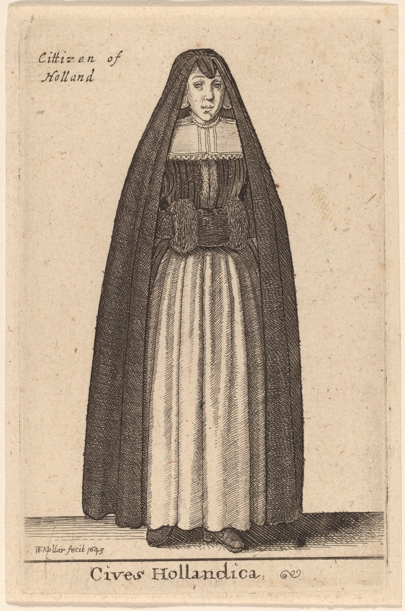 nederlandske statsborgere av Wenceslaus Hollar
