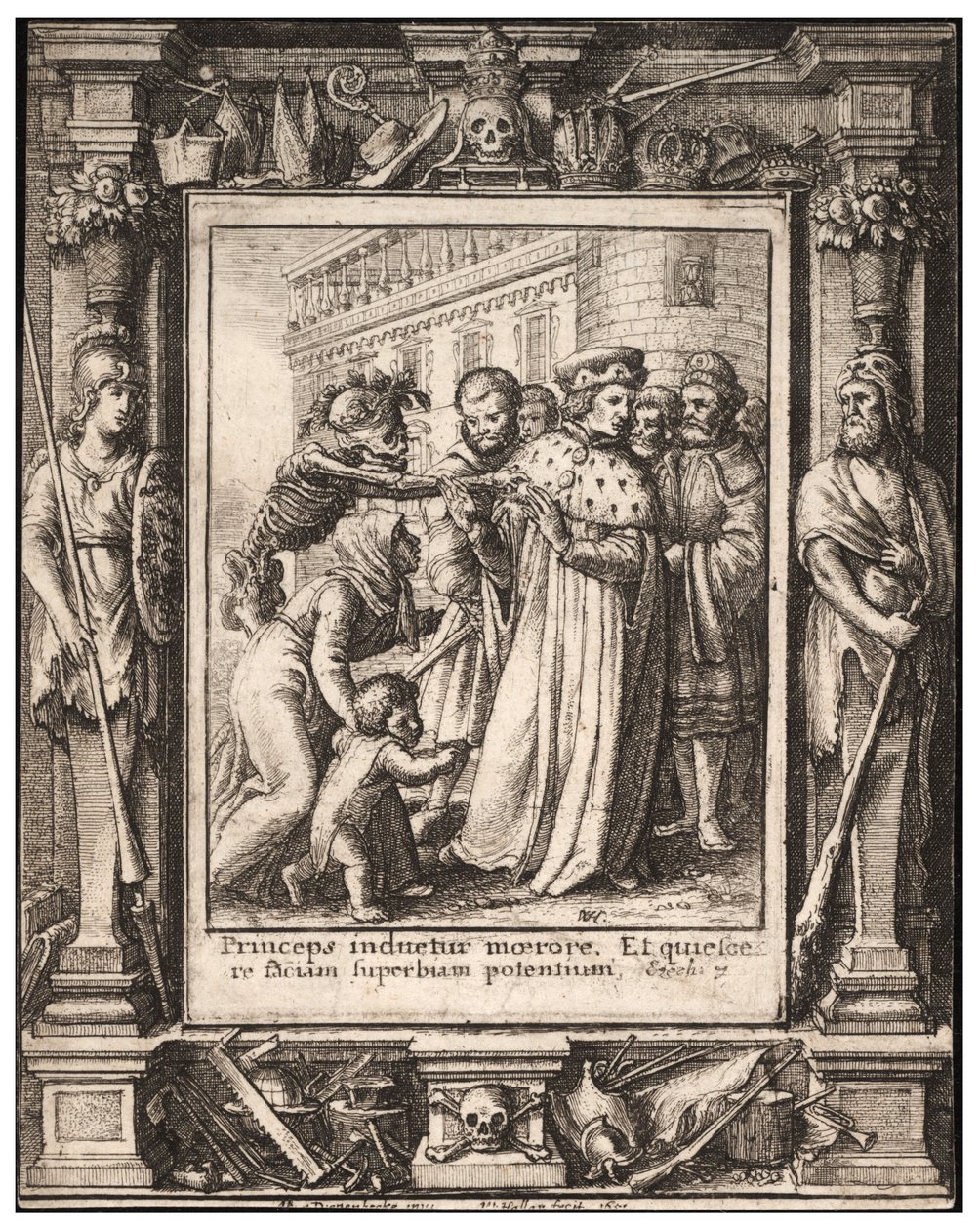 Hertug. Tilstand 1 av Wenceslaus Hollar