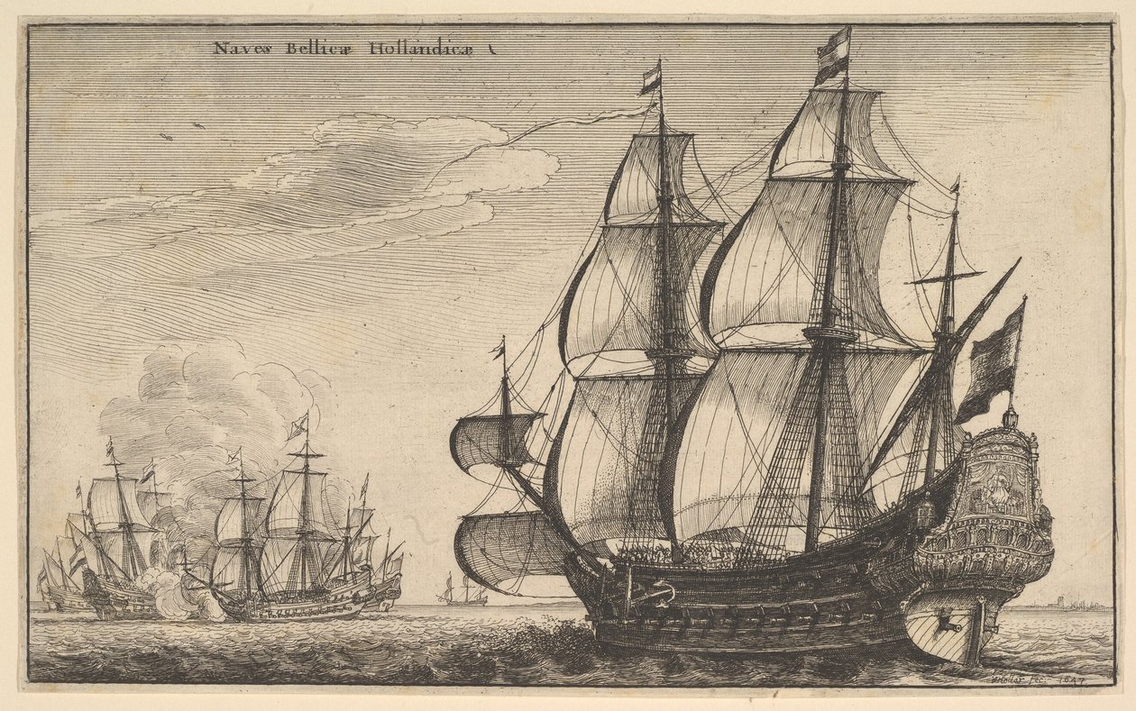 Dutch Warships Dutch Warships av Wenceslaus Hollar
