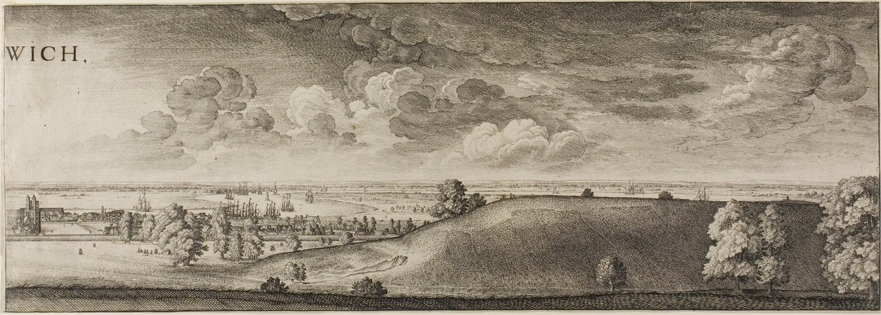 Greenwich av Wenceslaus Hollar