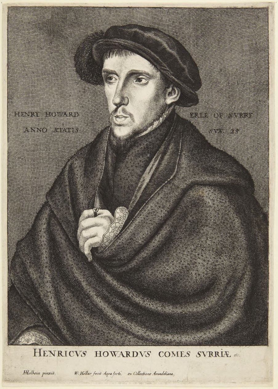 Henry Howard, jarl av Surrey av Wenceslaus Hollar