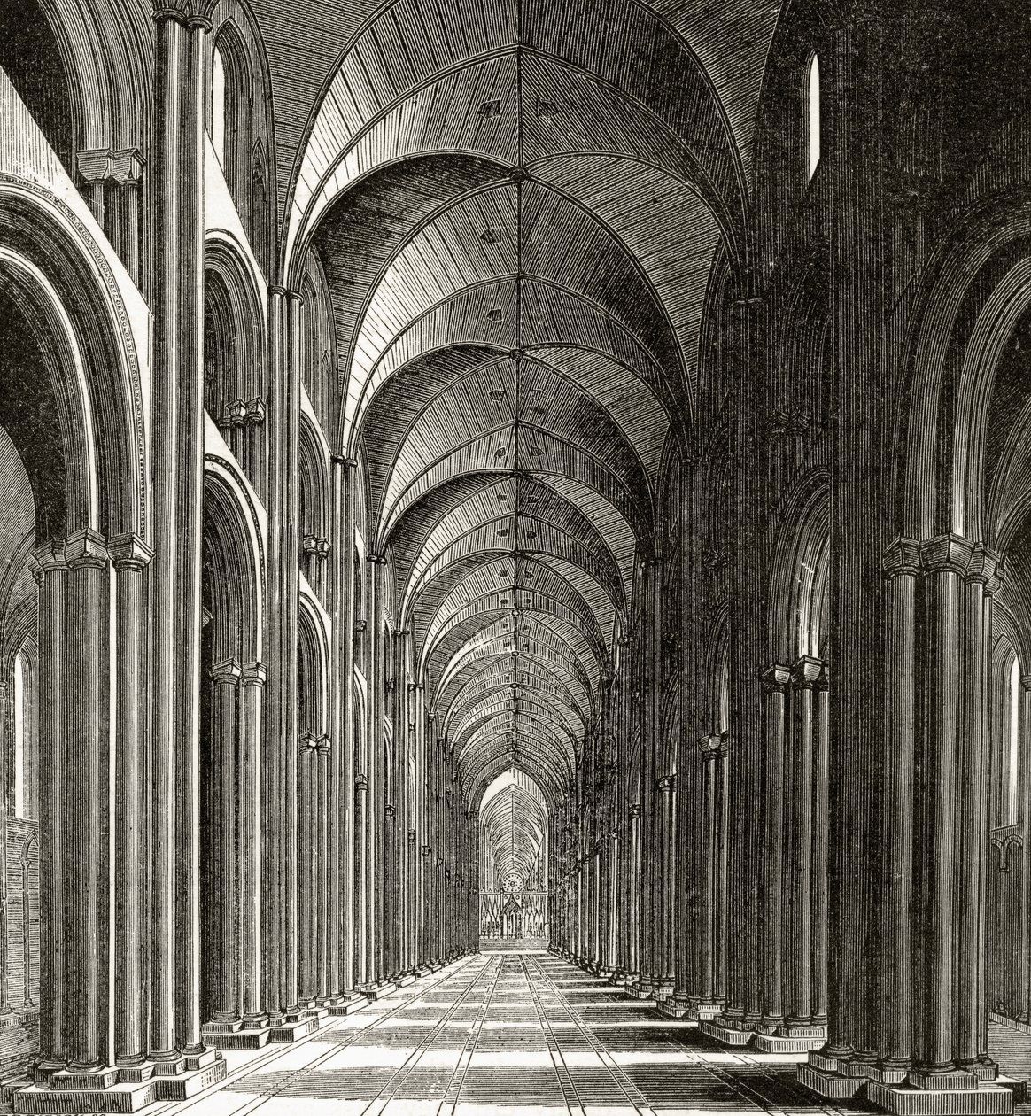 Interior of the Nave of St. Paul