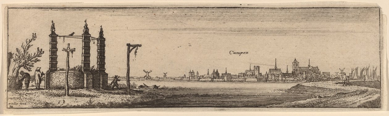 Kampen av Wenceslaus Hollar