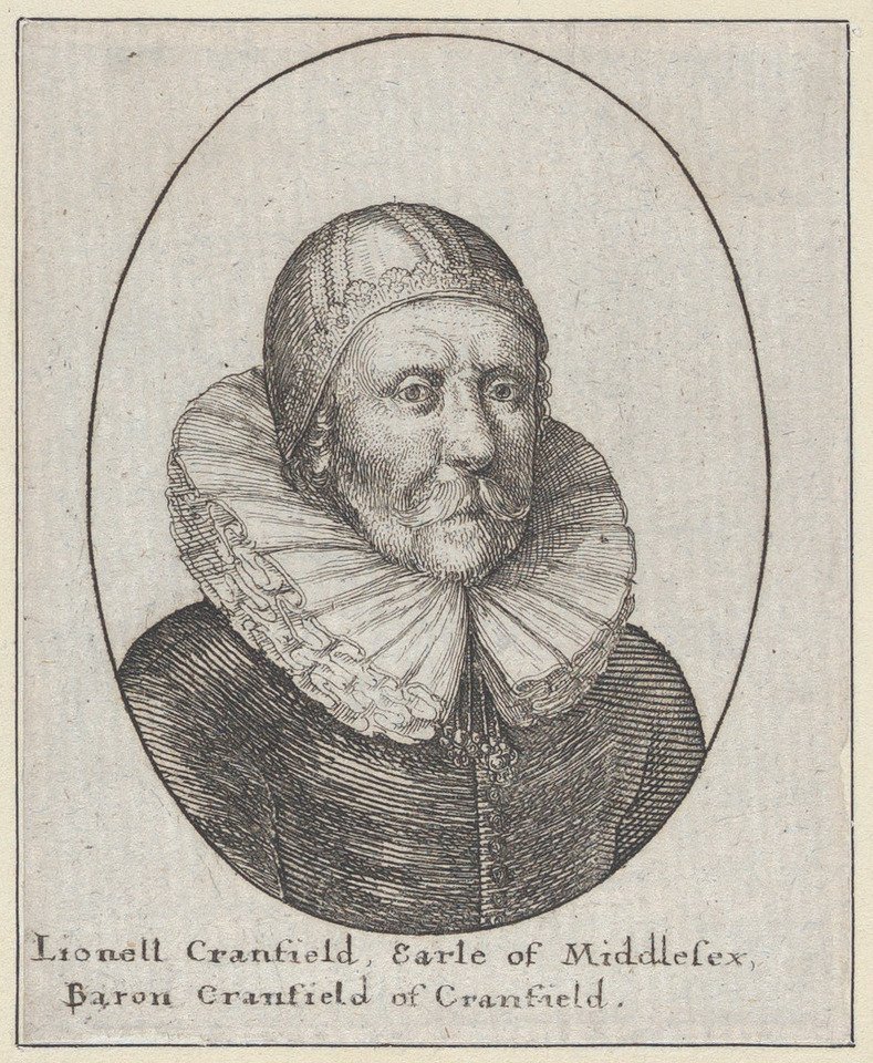 Lionell Cranfield, jarl av Middlesex, baron Cranfield av Cranfield, 1644., 1644. av Wenceslaus Hollar