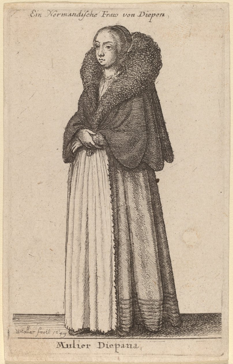 Diepanas kone av Wenceslaus Hollar