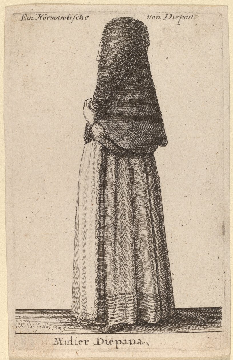 Diepanas kone av Wenceslaus Hollar