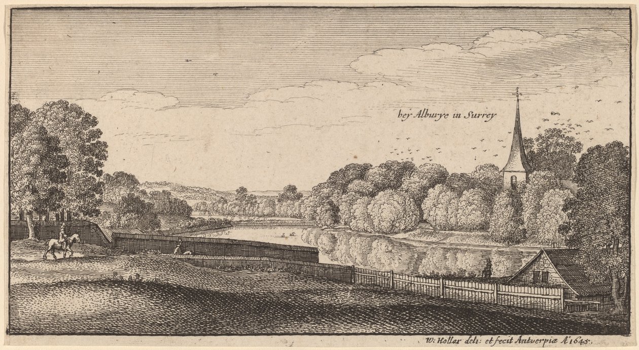 Nær Albury av Wenceslaus Hollar