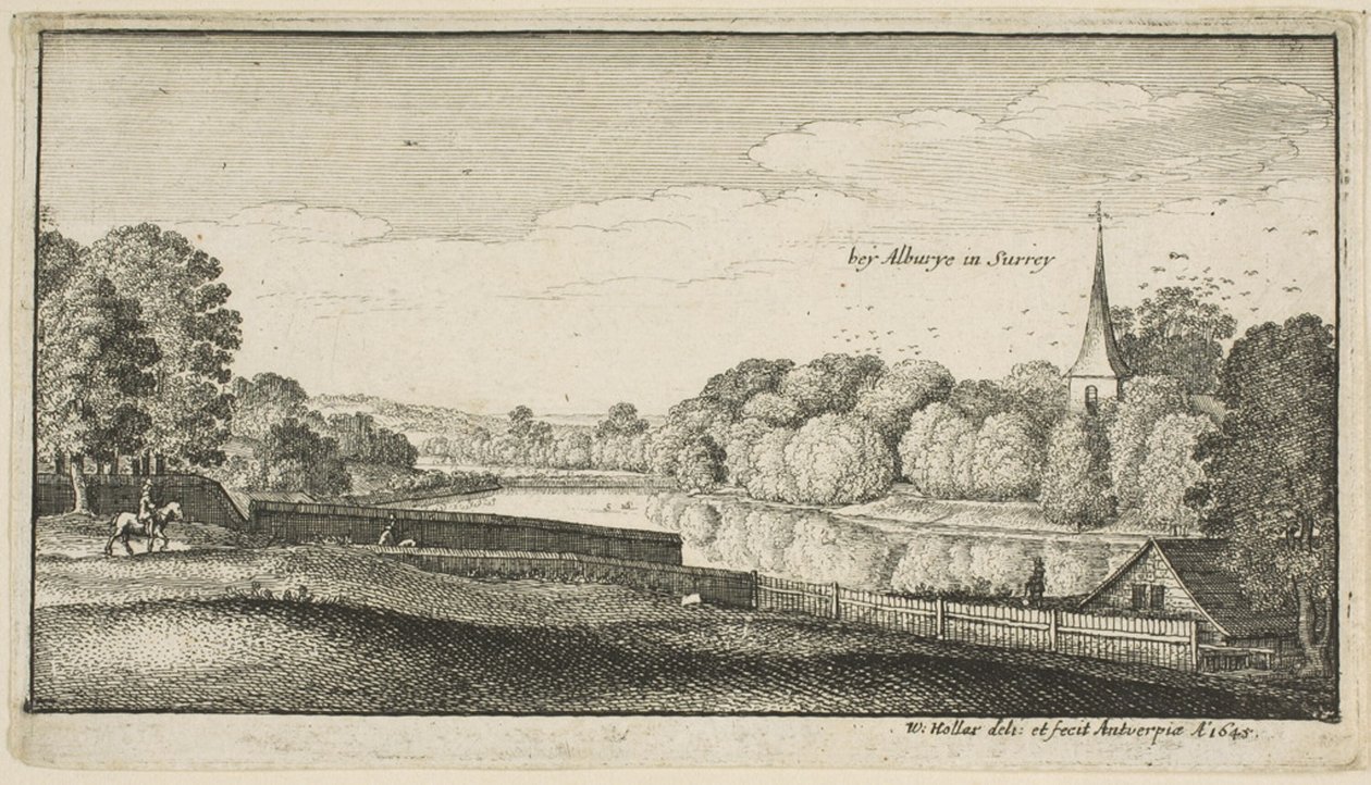 Nær Albury av Wenceslaus Hollar