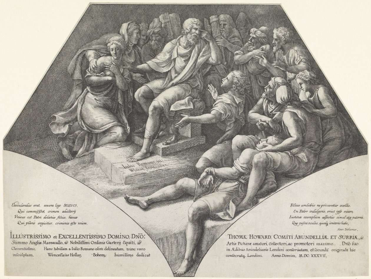 Dom av Zaleucus av Wenceslaus Hollar
