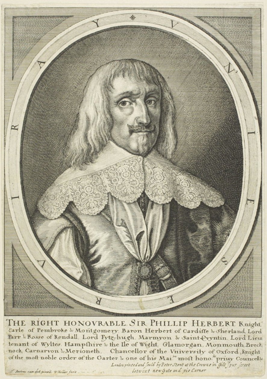 Philip Herbert, jarl av Pembroke av Wenceslaus Hollar