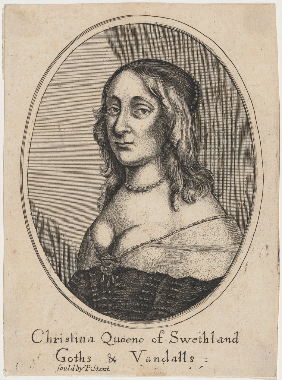 Dronning Christina av Wenceslaus Hollar