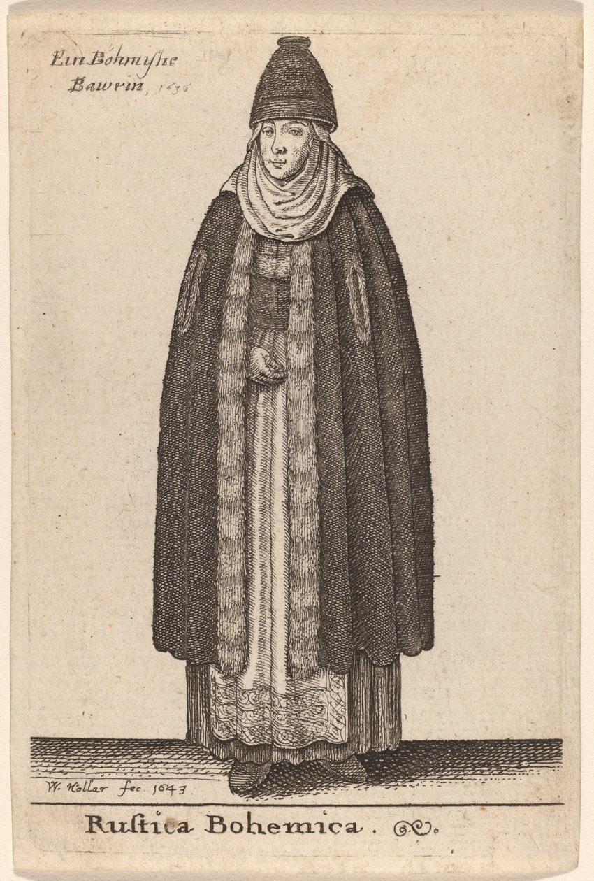 Bohemsk land av Wenceslaus Hollar