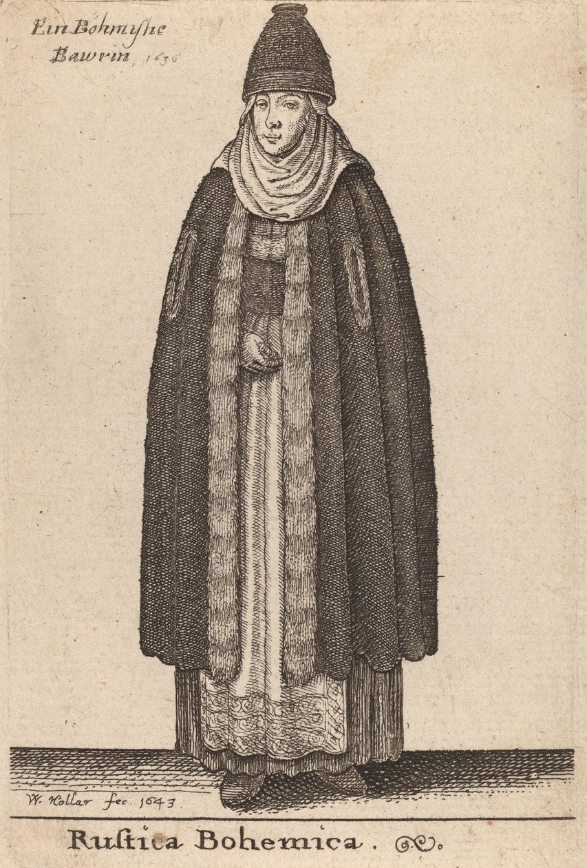Bohemland, 1643. av Wenceslaus Hollar