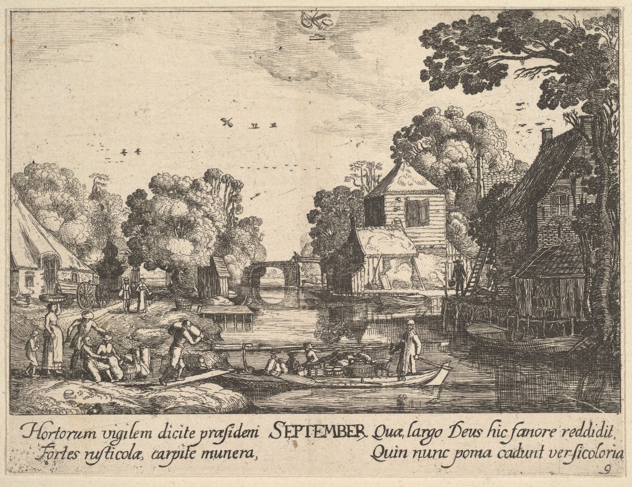 september 1628-29. av Wenceslaus Hollar