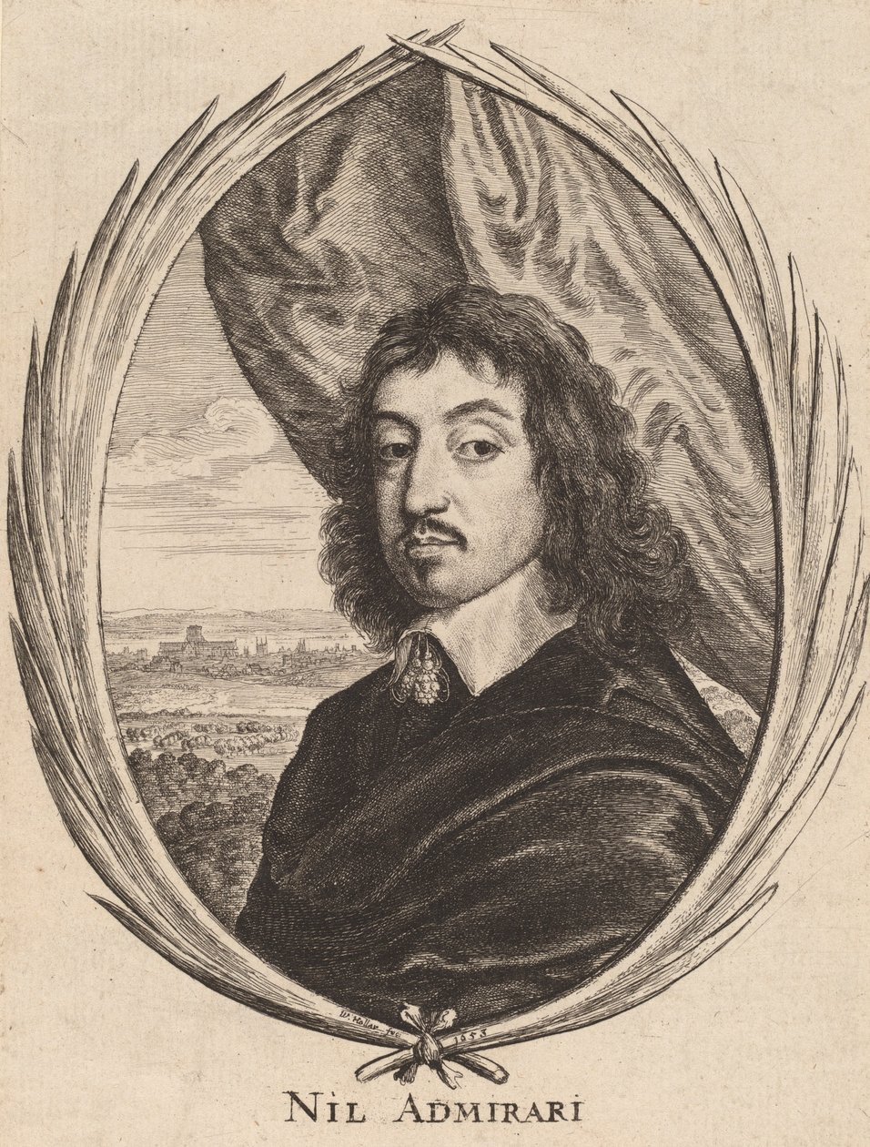 Sir John Wildman. av Wenceslaus Hollar