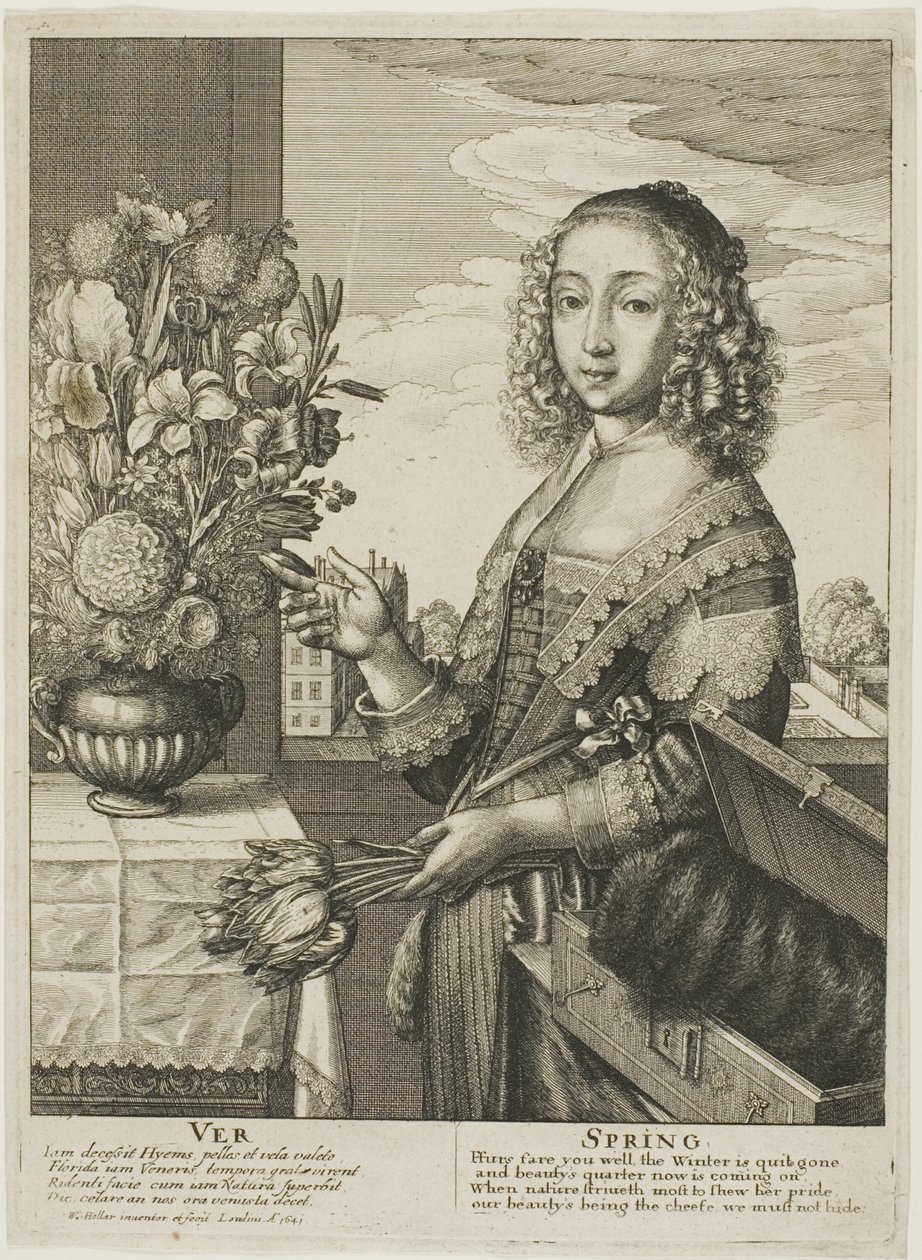 Vår av Wenceslaus Hollar