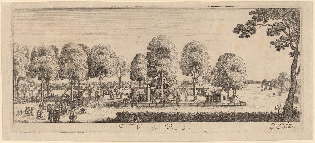 Vår: Skytebanen av Wenceslaus Hollar