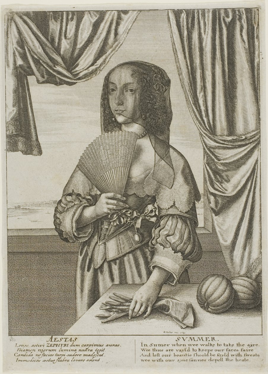 Sommer av Wenceslaus Hollar